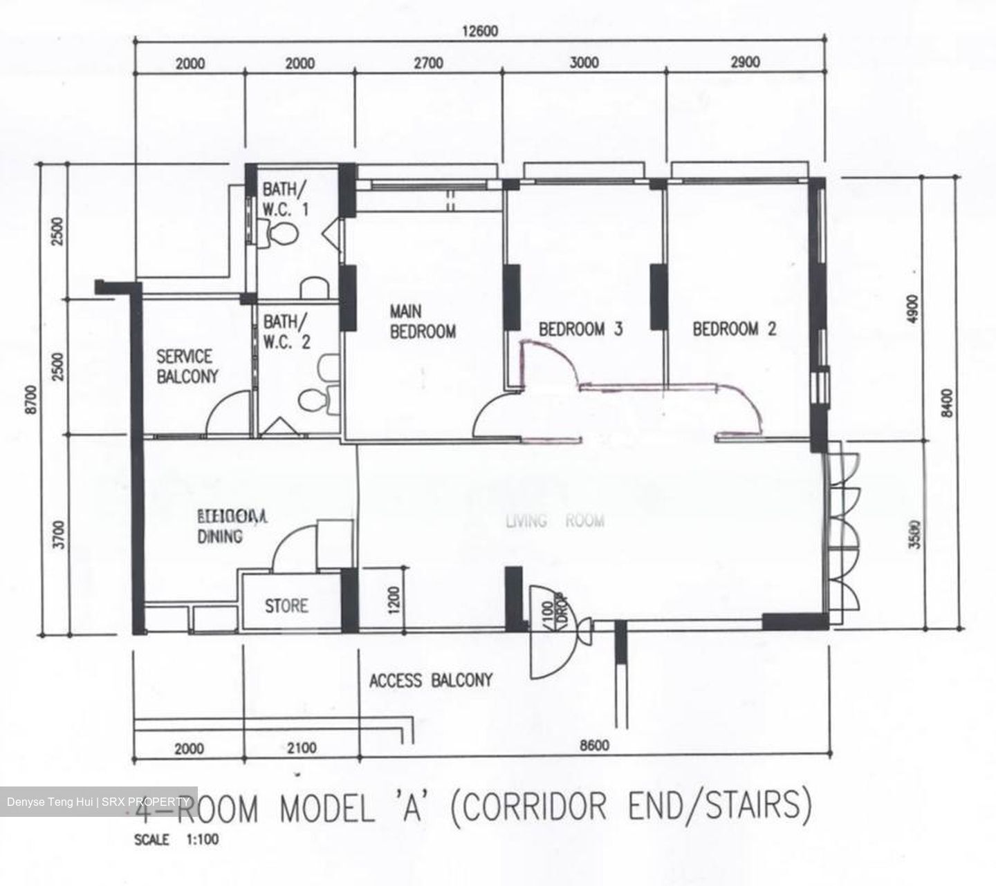 Blk 568 Hougang Street 51 (Hougang), HDB 4 Rooms #578190421